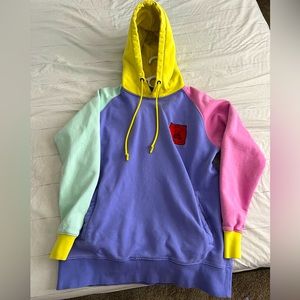 Teddy Fresh original color block hoodie